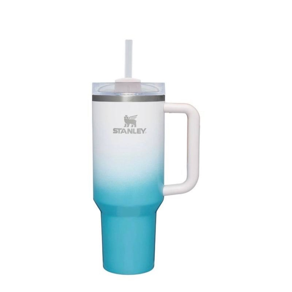 NWT Stanley 40oz Quencher H2.0 FlowState Tumbler Pool Ombre
